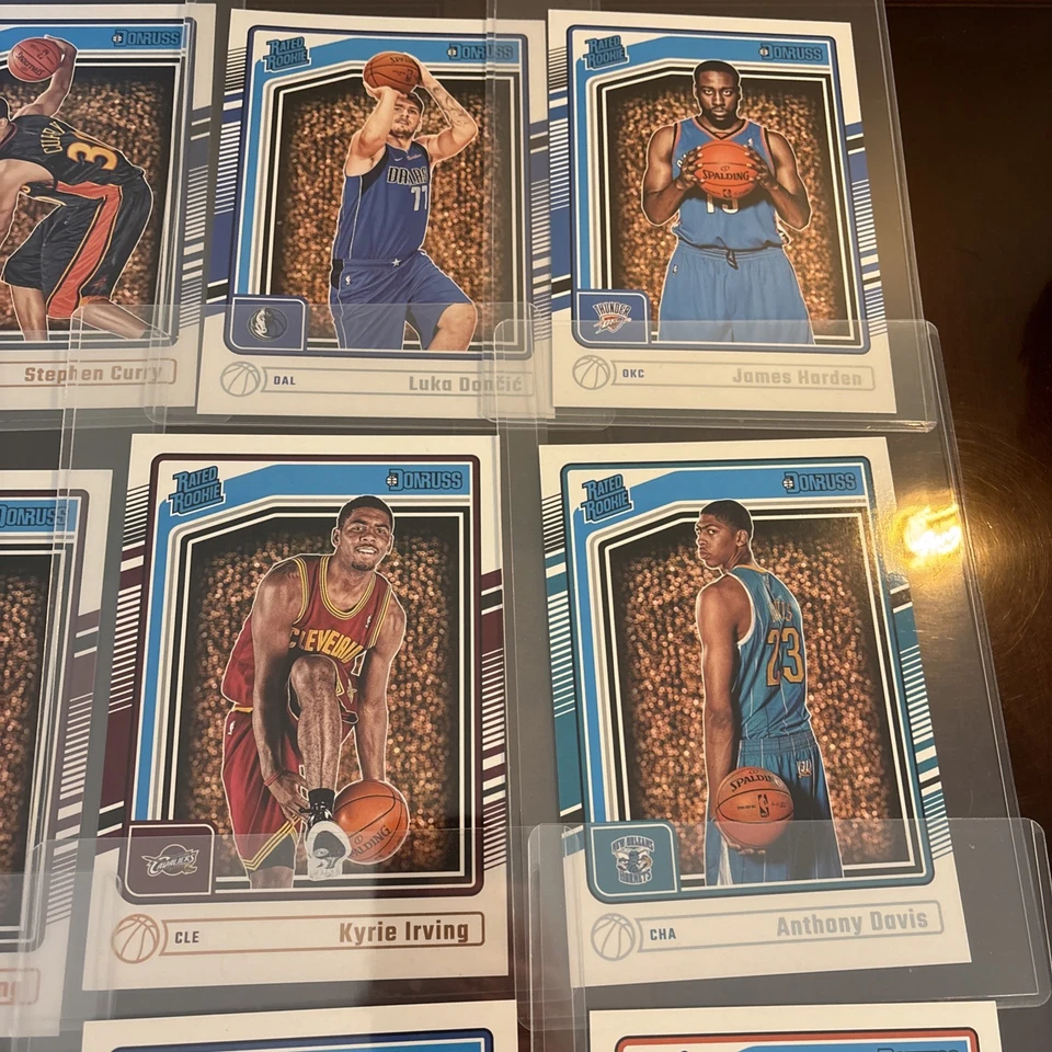 2024-25 Donruss Baloncesto Exclusivo Caja Topper Clasificado Novatos ¡Lote de 12 Tarjetas! Foto 3 de 4