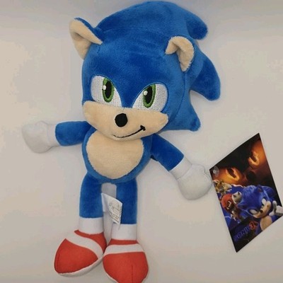 Sonic 3 Movie Plush 2025 AMC Exclusive Sonic Sega Plushie With Tags
