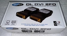 Gefen EXT-DVI-FM2500 Dual Link DVI Fiber Optic Extender DL DVI 2FO