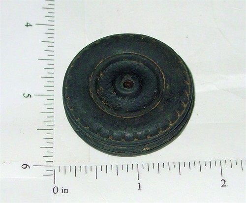 Hubley Hartgummi Ersatzrad/Reifen Spielzeug Teil HBP-002