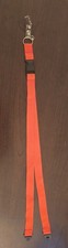 Lanyard Breakaway With Badge Clip Red