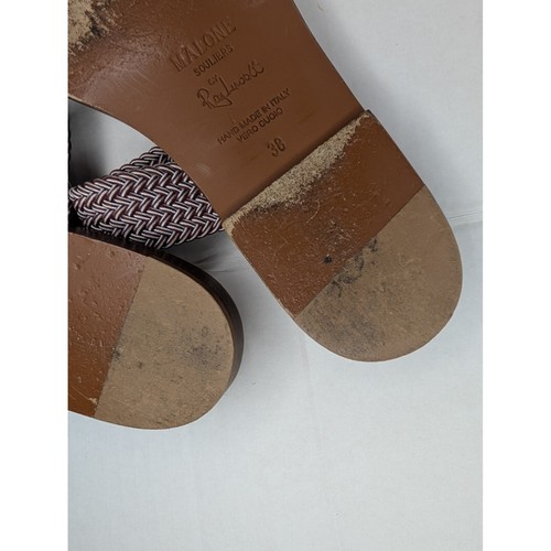 Malone Souliers by Roy Luwolt Woven Sandals 38 - Picture 6 of 7