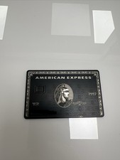 Custom Black Metal Bank Card | Laser Engraved Name | Centurion Style Luxury Card