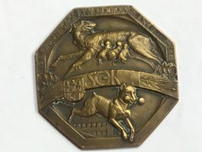 Medal 2. Medyczna wystawa psów PRAG CSSR 1930 rzadkość!