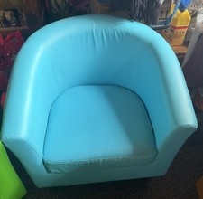 Tub/Bucket Chairs x 3 in PVC Nice Condition 