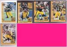 Pittsburgh Steelers Team Sets All Brands 1980s-2010s 20% off on 4+!!