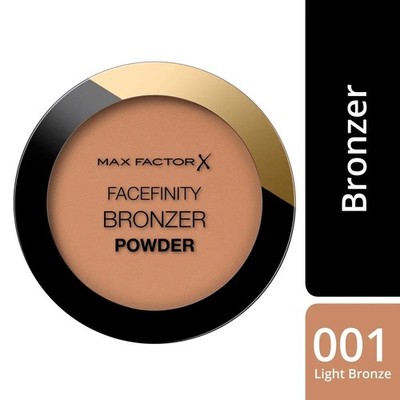 MAX FACTOR FACEFINITY BRONZER POWDER 01 LIGHT BRONZE - MA305