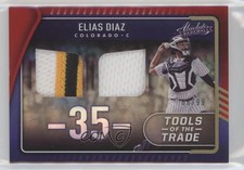 2022 Absolute Tools of the Trade 2 Swatch Spectrum Red 6/99 Elias Diaz 1e19