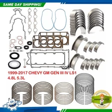 Engine Rebuild Kit-Bearing & Gaskets For Chevy GMC Sierra LS1/LS6 4.8L 5.3L 6.0L