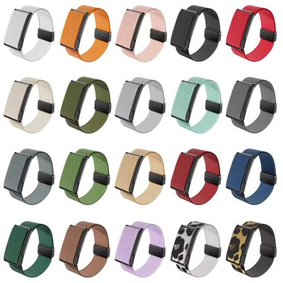 Magnetisch Nylon Woven Atmungsaktiv Sports Loop Armband Für Amazfit Helio Strap
