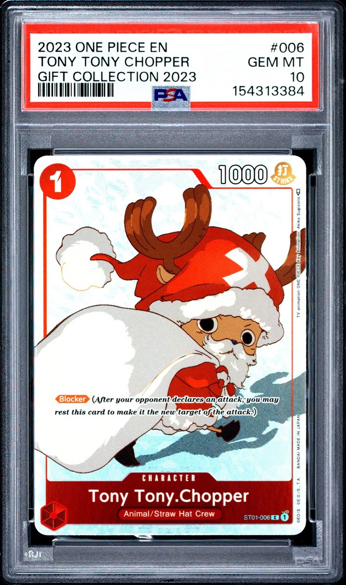 【PSA10】サンタチョッパー プロモ ST01-006 ワンピースカード Tony Tony.Chopper (Gift Collection 2023) ST01-006 One Piece