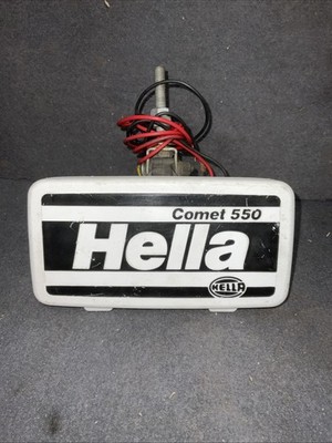 HELLA COMET 550 GLAS STRAHLER MIT ABDECKUNG & SCHRAUBEN TEIL 1ND-005-700-001