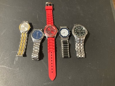 Watch Lot Of 5 Timex Armitron Geneva Versales 