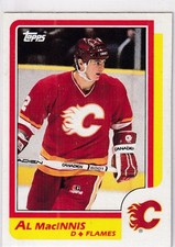 86/87 TOPPS AL MACINNIS CARD #173 NM-MINT