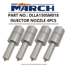 4Pcs Diesel Fuel Injector Nozzle Tip DLLA150SM018 for HINO 700 Profia F20C F21C