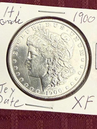 1900 Silver Morgan Dollar XF Very Nice Coin