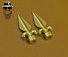 ORIGINAL LOWRIDER 26T ARROW BICYCLE GOLD PEGS FITS 3/8 AXLE.