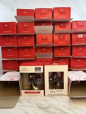 Lot 30 Hallmark Star Wars: The Mandalorian & Bo-Katan Kryze Christmas Ornament
