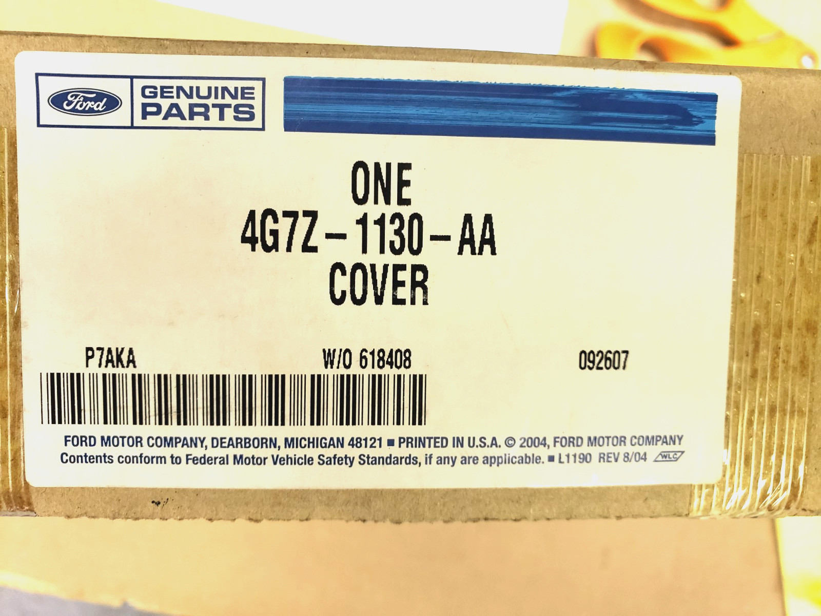 NEW/OLD Stock 2005/06 Ford GT Standard Wheel Center Knock Offs - 4G7Z-1130-AA