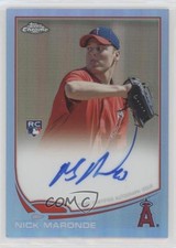 2013 Topps Chrome Blue Refractor Rookie Auto 29/199 Nick Maronde #24 Auto 7xr