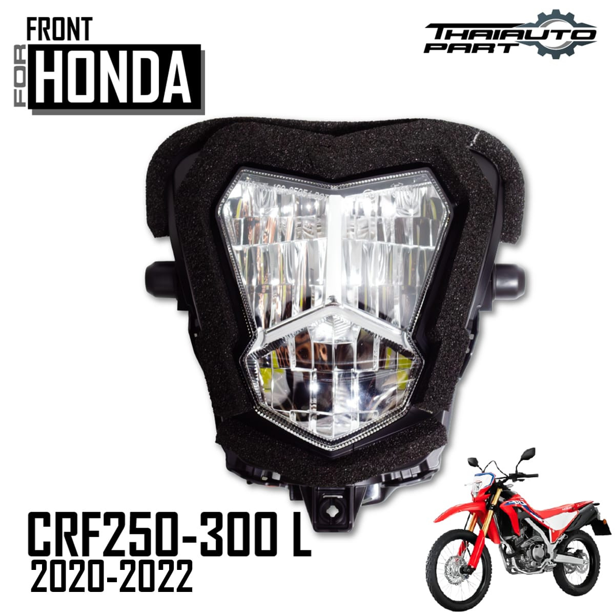 HEADLIGHT HEAD LAMP ASSY LED FOR HONDA CRF300L 2020-2022 | eBay