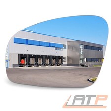 SPIEGEGLAS AUßENSPIEGEL ASPHÄRISCH LINKS FÜR SKODA FABIA 2 ROOMSTER AB 07