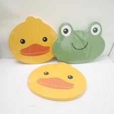 3 Baby Bath Kneeler Frog Duck Duckling Bathtub Kneeling Pad Ankyo Foam