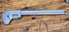 Vintage NOS 11" Diamond Tool & Horseshoe Co Adjustable Monkey Pipe Wrench C-711