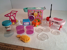 Shopkins Furniture Accessories Lot Colorful Playset Bundle Moose