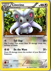 Cinccino 89/114 Black & White Rare