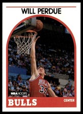 1989-90 Hoops Will Perdue Rookie Chicago Bulls #259