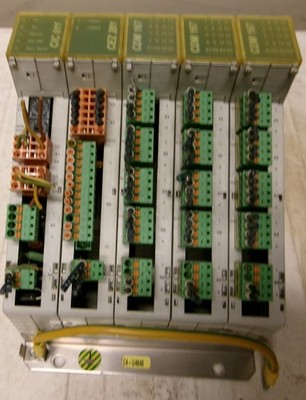 Sigmatek OEM C-DIAS Powered PLC Rack w/ CIC011 CEZ201 CDM167 x3