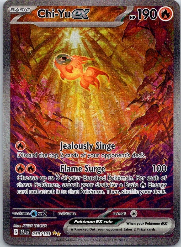 Chi-Yu Ex 259/193 Sv02: Paldea Evolved for sale | eBay