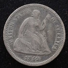 KAPPYSCOINS   GH914 1856O GOOD  SEATED LIBERTY HALF DIME