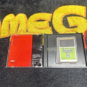 Bonk's Revenge TurboGrafx 16 w/ Manual, Case Sleeve, & Cover Art - Tested