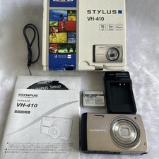 OLYMPUS STYLUS VH-410 Compact Digital Camera Tested Working Seller Japan