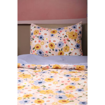 Toddler Floral Print Kids Comforter - Pillowfort 2790₽