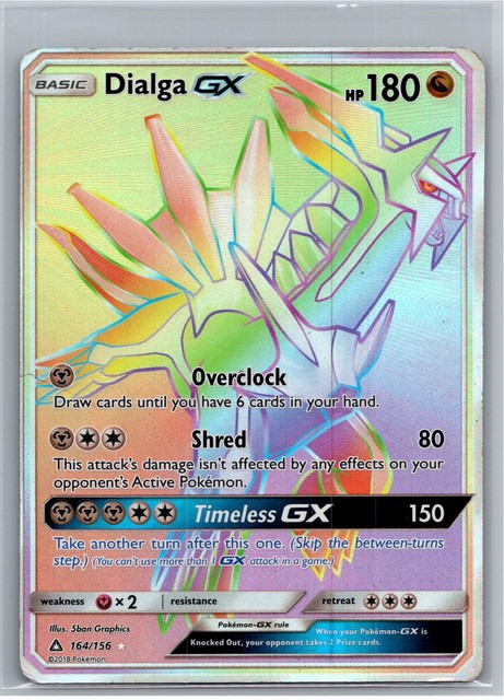 Dialga GX #164 (Ultra Prism (2018))
