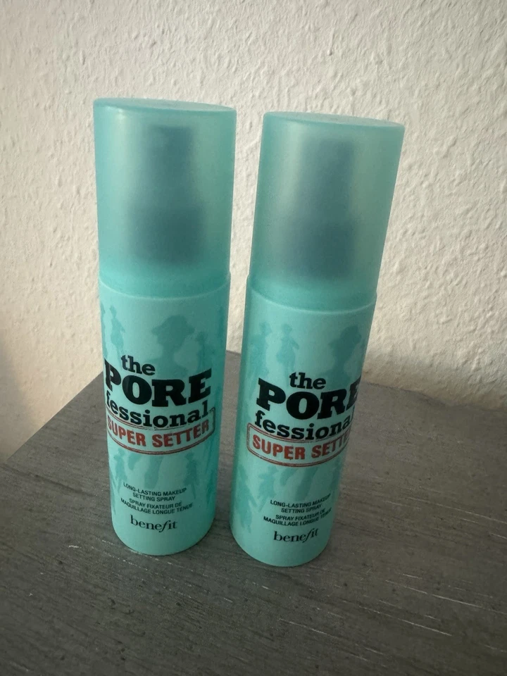 Benefit * 2x The Porefessional *Super Setter Setting Spray * 2x 120 ml NEU