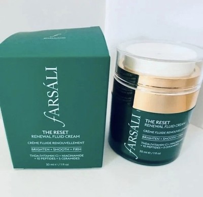 FARSALI The Reset Renewal Fluid Cream 30ml Brighten Smooth Peptides