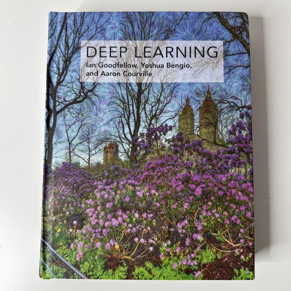 Deep Learning by Ian Goodfellow, Yoshua Bengio, Aaron Courville﻿ (Hardcover) NEW