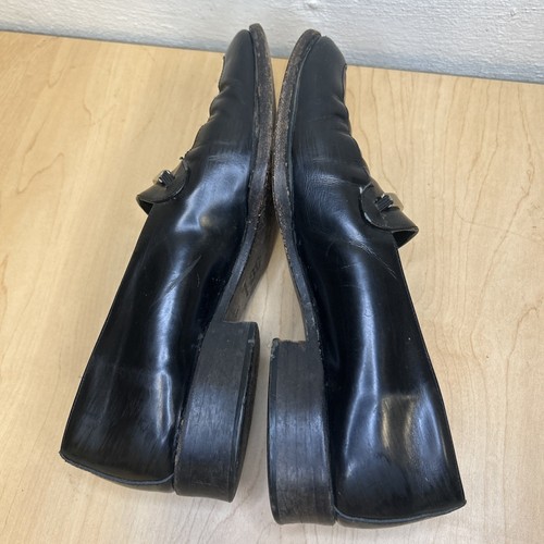 Vintage DKNY Buckle Leather Women’s Shoes Size 8 Made In Italy Vero Cuoio - Picture 6 of 8