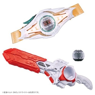 その他 ment BANDAI Kamen Rider Zeztz DX Knight Invoker Buckle & Breakam Buster