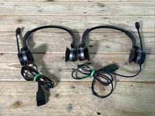 Jabra Corded BiZ 2300 Duo QD Noise-Cancelling Microphone Headset 2309-820-105