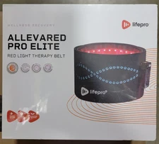 NEW Lifepro ALLEVARED PRO ELITE - Wellness Recovery Red Light Therapy Belt