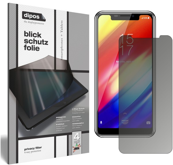 Schutzfolie FüR Homtom H10 Blickschutzfolie Matt Folie Display Schutz Dipos-image