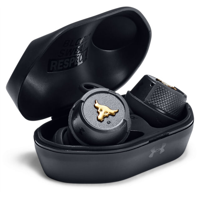 JBL UA Project Rock True Wireless In-Ear Sport Headset JBL UA Project Rock True Wireless In-Ear Sport Headset