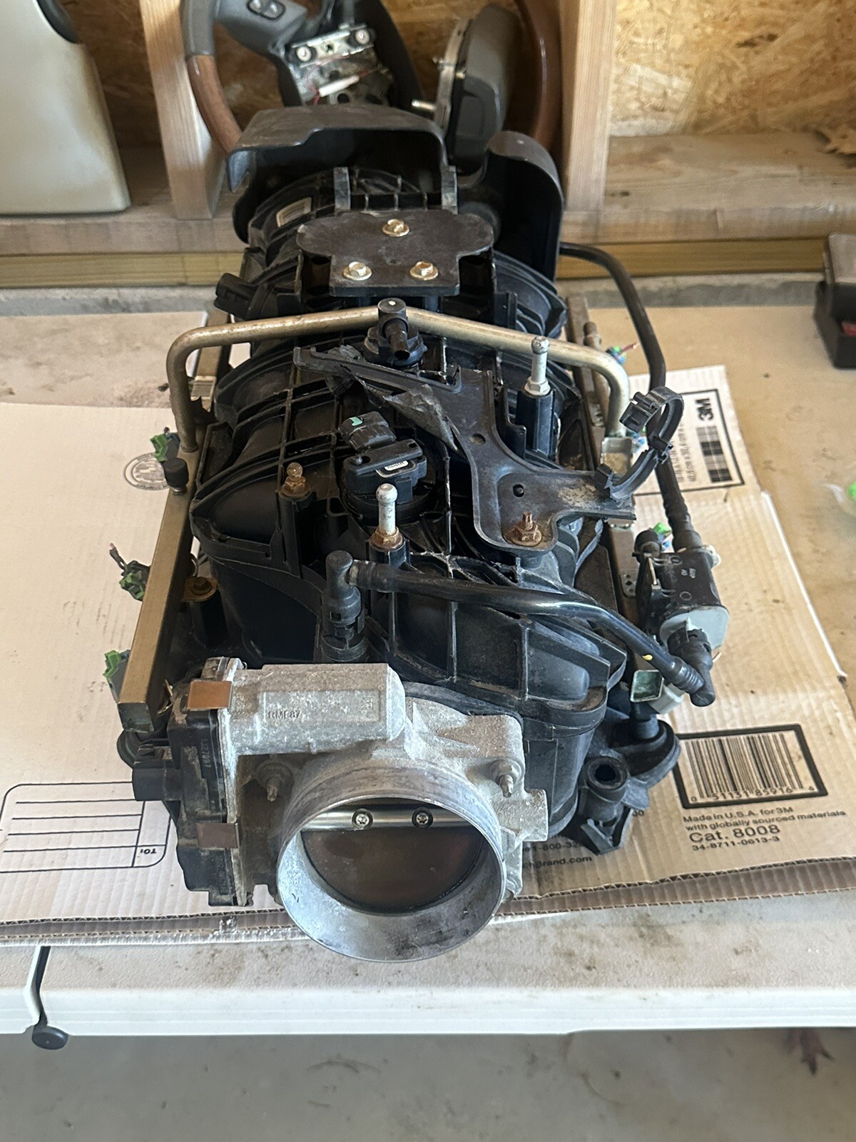 TBSS Intake NNBS Manifold Trailblazer SS Cathedral Intake w/ Rails