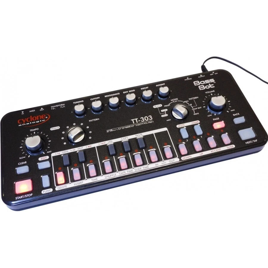 Cyclone analogic TT303 Bass Bot Space Black Clone no TD3 TB03 303 Roland Synth - Image 2 of 4