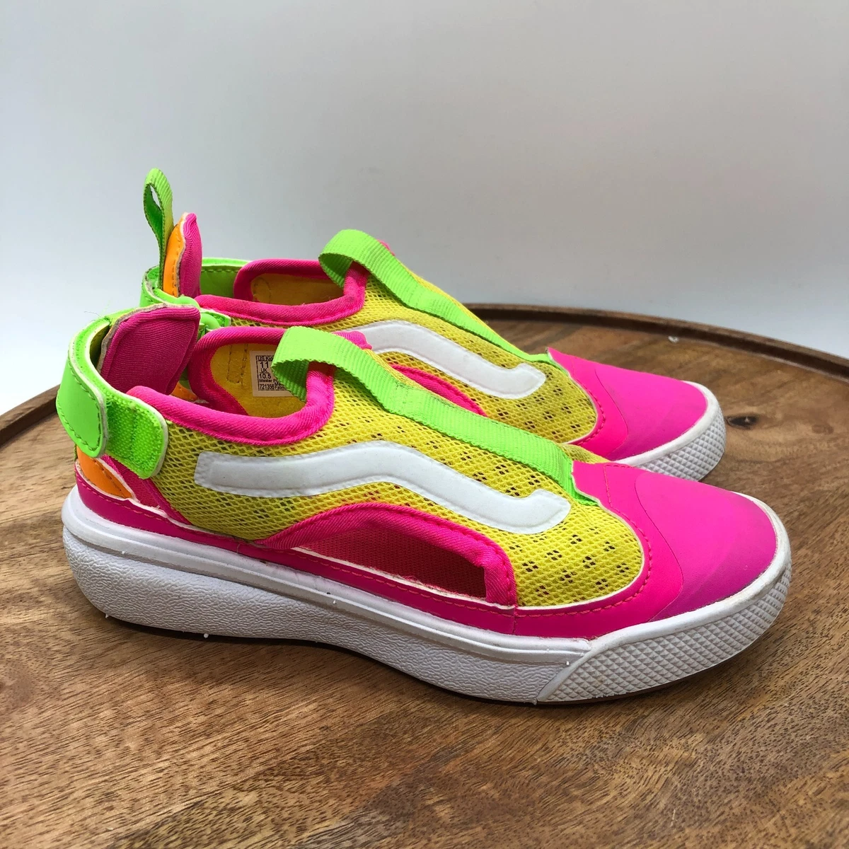 Pink vans boys cheap